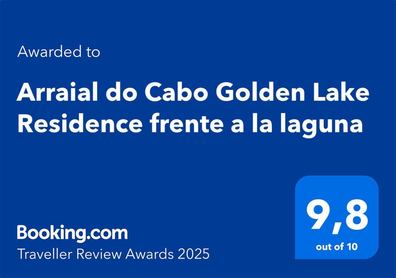 Arraial Do Cabo Golden Lake Residence Frente A La Laguna Exteriör bild
